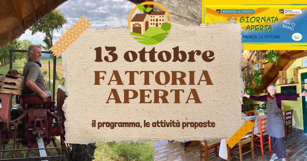 13 Ottobre- Fattoria Aperta- il programma